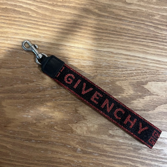 Givenchy Black and Red Keychain - Picture 1 of 4